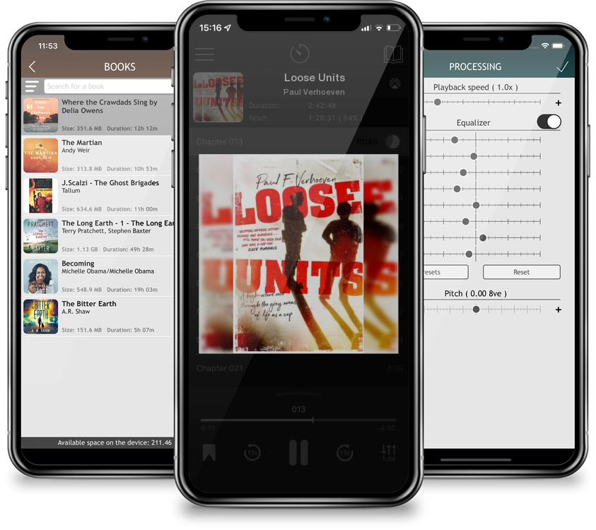 Audiobook Loose Units by Paul Verhoeven