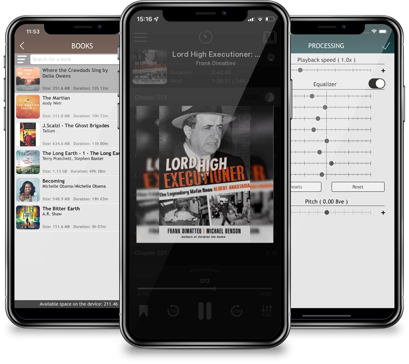 Audiobook Lord High Executioner: The Legendary Mafia Boss Albert Anastasia by Frank Dimatteo