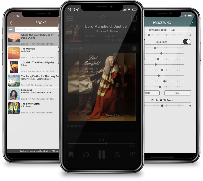 Audiobook Lord Mansfield: Justice in the Age of Reason by Norman S. Poser