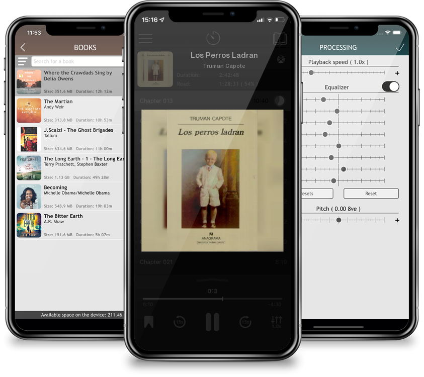 Audiobook Los Perros Ladran by Truman Capote