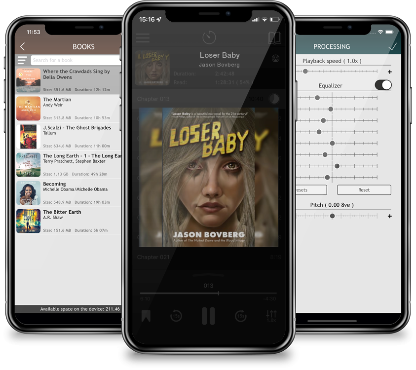 Audiobook Loser Baby by Jason Bovberg