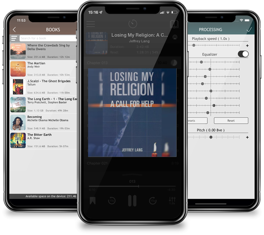 Audiobook Losing My Religion: A Call for Help by Jeffrey Lang