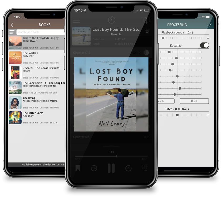 Audiobook Lost Boy Found: The Story of a Modern Day Lazarus by Ron Hall