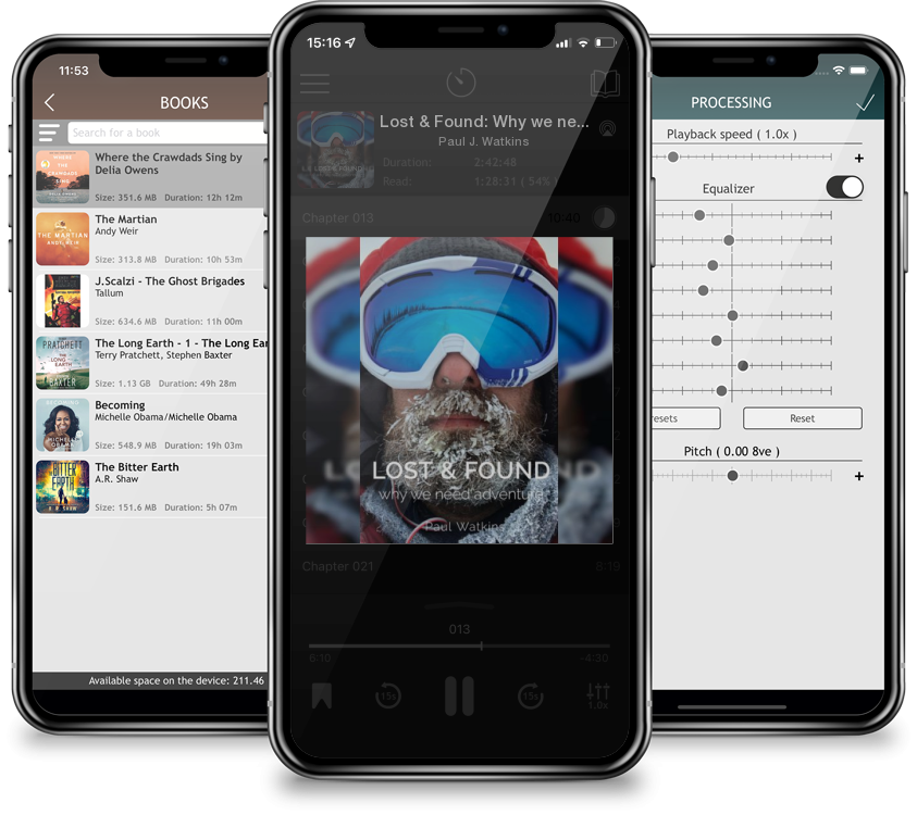 Audiobook Lost & Found: Why we need adventure by Paul J. Watkins