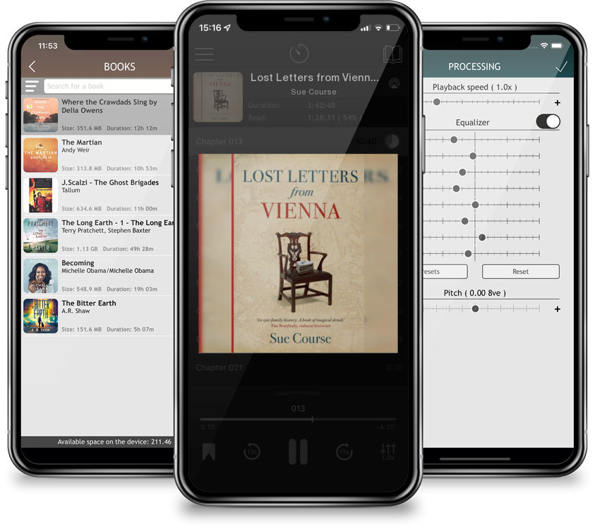 Audiobook Lost Letters from Vienna by Sue Course