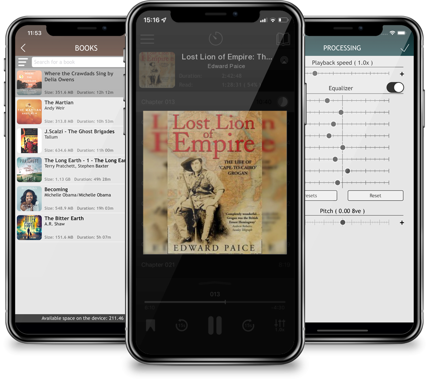 Audiobook Lost Lion of Empire: The Life of \'Cape-To-Cairo\' Grogan (Life of Ewart Grogan Dso (1876-1976)) by Edward Paice