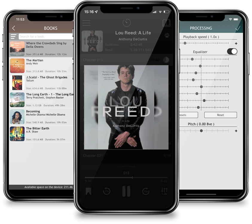 Audiobook Lou Reed: A Life by Anthony DeCurtis