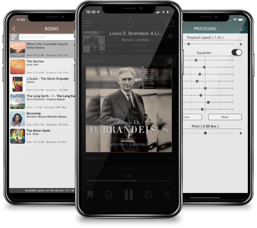 Audiobook Louis D. Brandeis: A Life by Melvin I. Urofsky