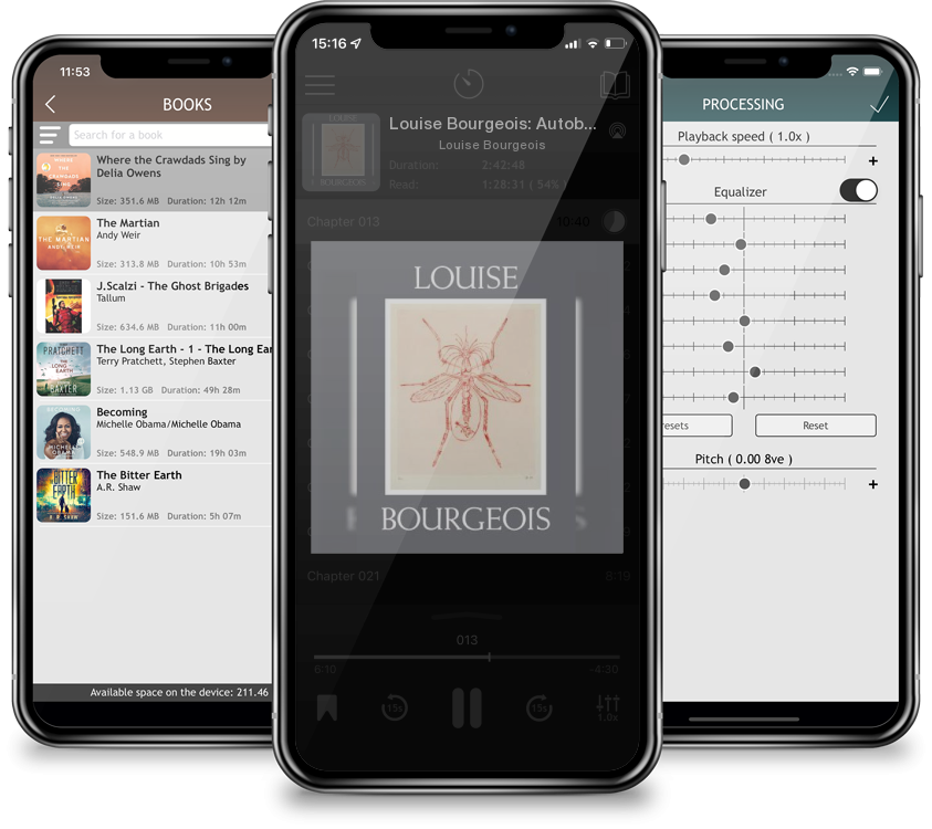 Listen Louise Bourgeois: Autobiographical Prints by Louise Bourgeois in MP3 Audiobook Player for free