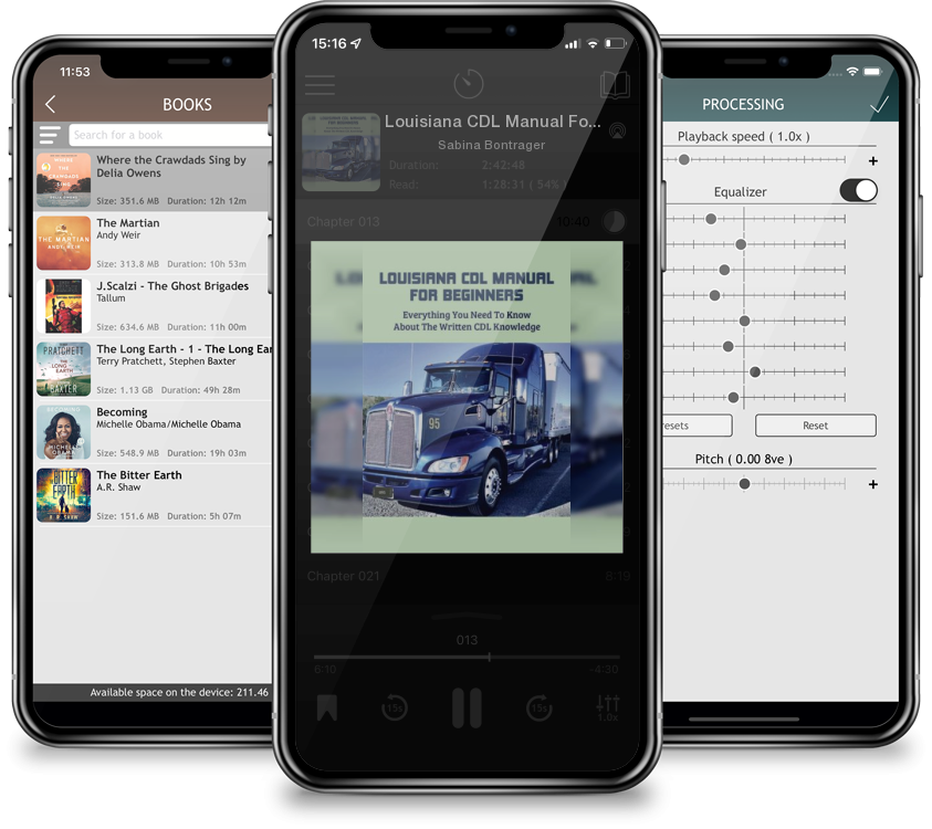 Audiobook Louisiana CDL Manual For Beginners: Everything You Need To Know About The Written CDL Knowledge: Cdl Permit Test Dmv Louisiana by Sabina Bontrager