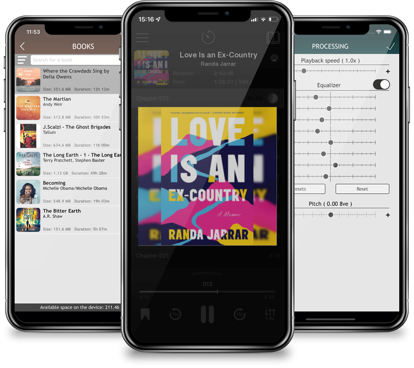 Audiobook Love Is an Ex-Country by Randa Jarrar