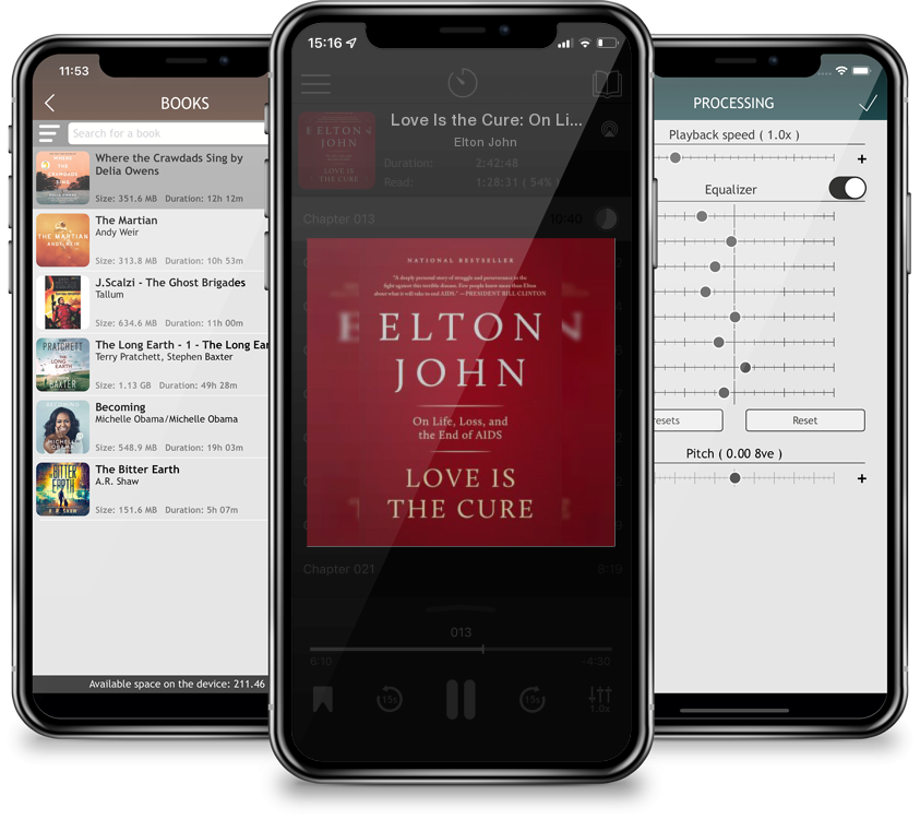 Audiobook Love Is the Cure: On Life, Loss, and the End of AIDS by Elton John