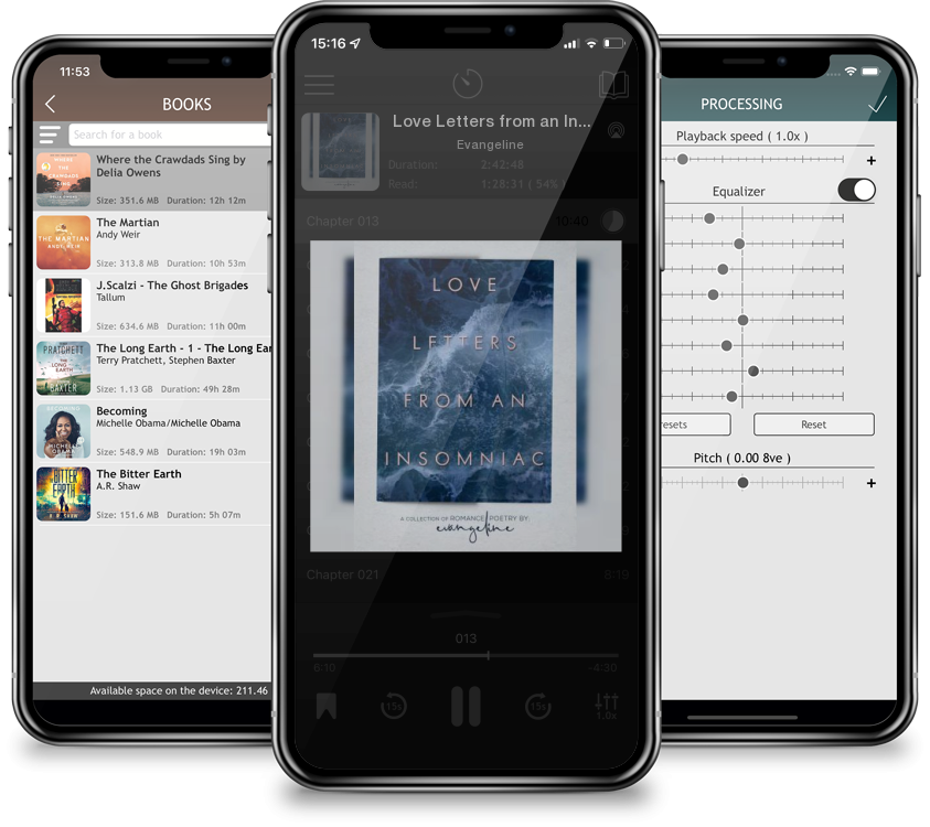 Audiobook Love Letters from an Insomniac by Evangeline