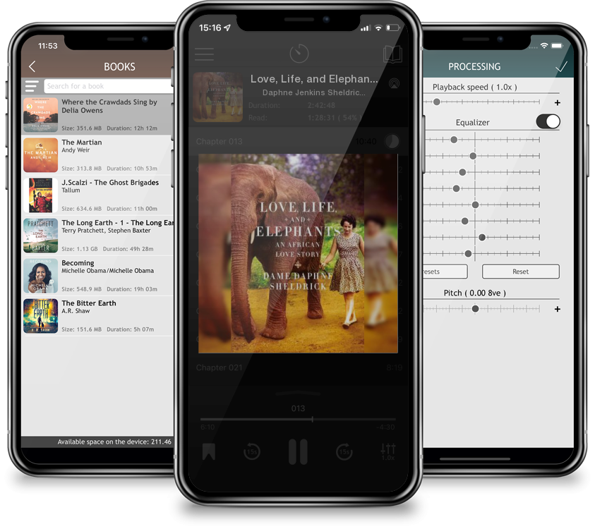 Audiobook Love, Life, and Elephants: An African Love Story by Daphne Jenkins Sheldrick