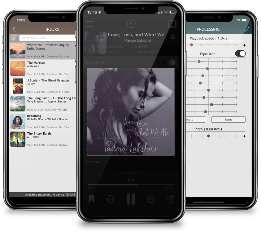 Audiobook Love, Loss, and What We Ate: A Memoir (Compact Disc) by Padma Lakshmi