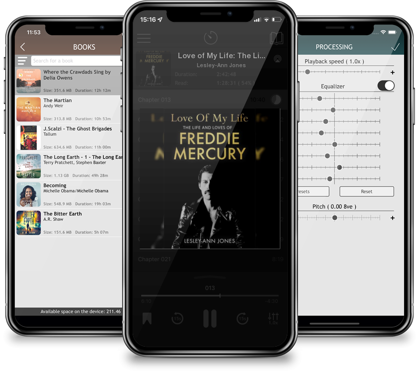 Audiobook Love of My Life: The Life and Loves of Freddie Mercury by Lesley-Ann Jones