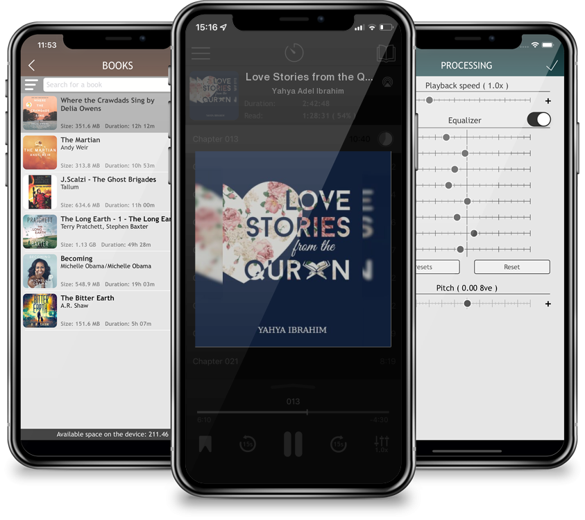 Audiobook Love Stories from the Qur\'an by Yahya Adel Ibrahim