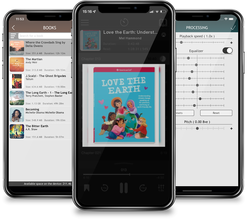 Audiobook Love the Earth: Understanding Climate Change, Speaking Up for Solutions, and Living an Earth-Friendly Life by Mel Hammond
