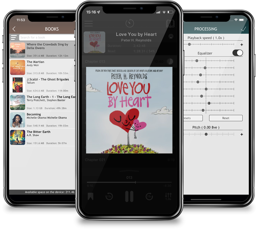 Audiobook Love You by Heart by Peter H. Reynolds