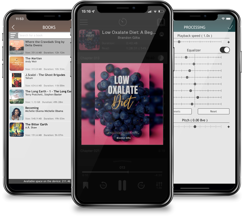 Audiobook Low Oxalate Diet: A Beginner\'s 3-Week Step-by-Step Guide for Managing Kidney Stones, With Curated Recipes, a Low Oxalate Food List, and by Brandon Gilta