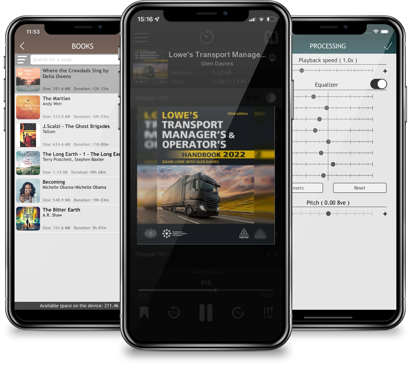 Audiobook Lowe\'s Transport Manager\'s and Operator\'s Handbook 2022 by Glen Davies