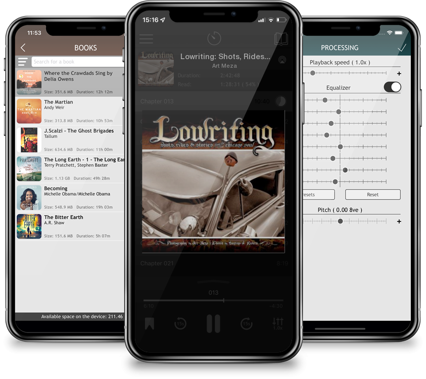 Audiobook Lowriting: Shots, Rides & Stories from the Chicano Soul by Art Meza