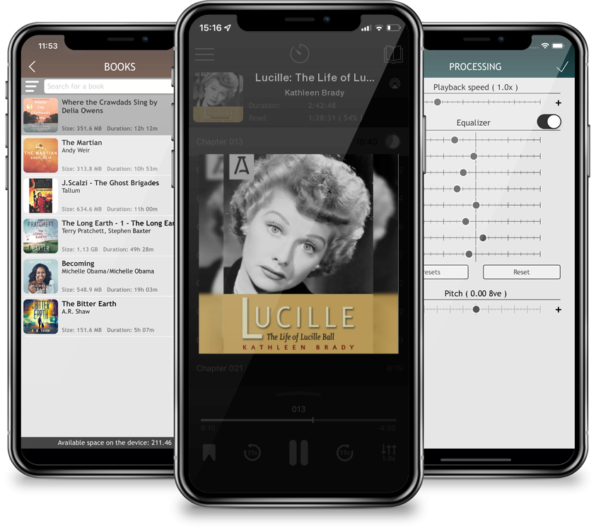 Audiobook Lucille: The Life of Lucille Ball by Kathleen Brady