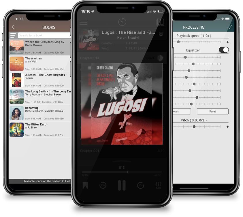Audiobook Lugosi: The Rise and Fall of Hollywood\'s Dracula by Koren Shadmi