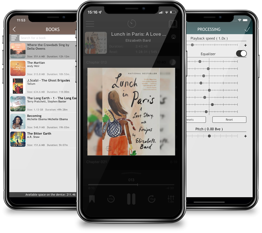 Audiobook Lunch in Paris: A Love Story, with Recipes by Elizabeth Bard