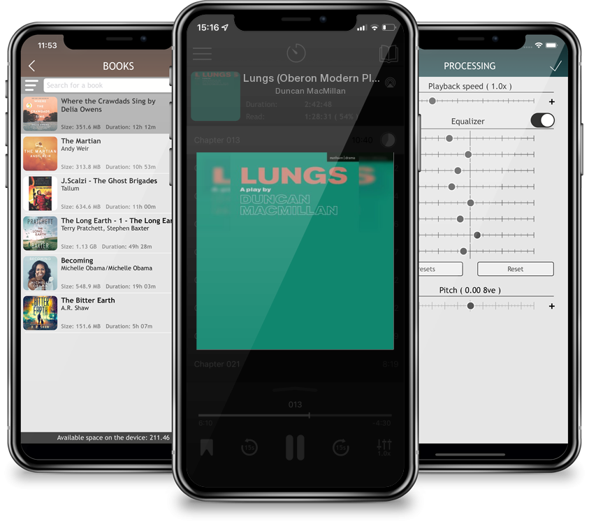 Audiobook Lungs (Oberon Modern Plays) by Duncan MacMillan