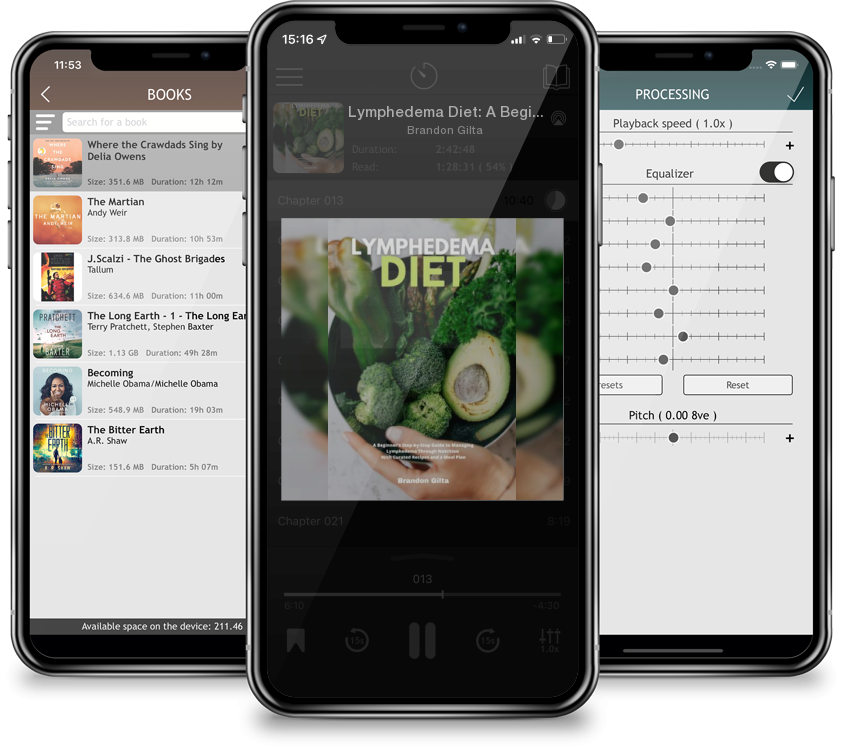 Audiobook Lymphedema Diet: A Beginner\'s Step-by-Step Guide to Managing Lymphedema Through Nutrition With Curated Recipes and a Meal Plan by Brandon Gilta