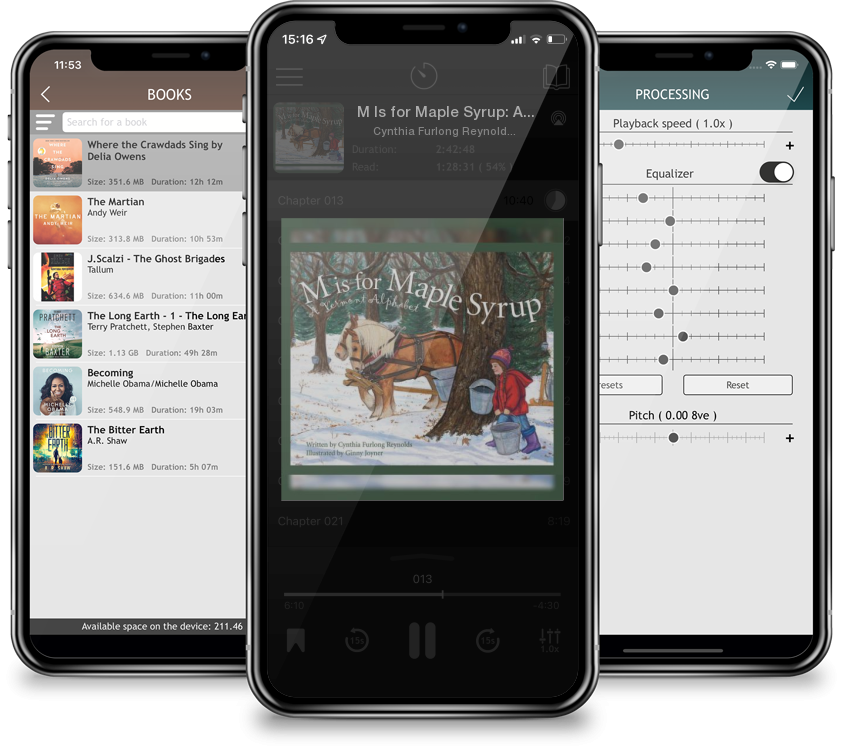 Audiobook M Is for Maple Syrup: A Vermont Alphabet (Discover America State by State) by Cynthia Furlong Reynolds