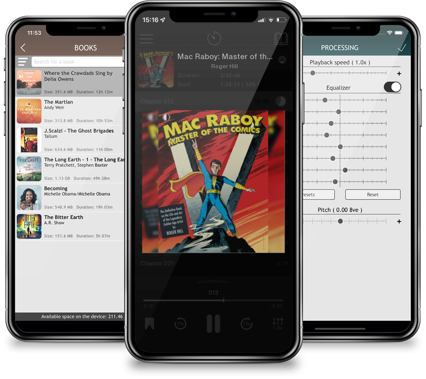 Audiobook Mac Raboy: Master of the Comics by Roger Hill