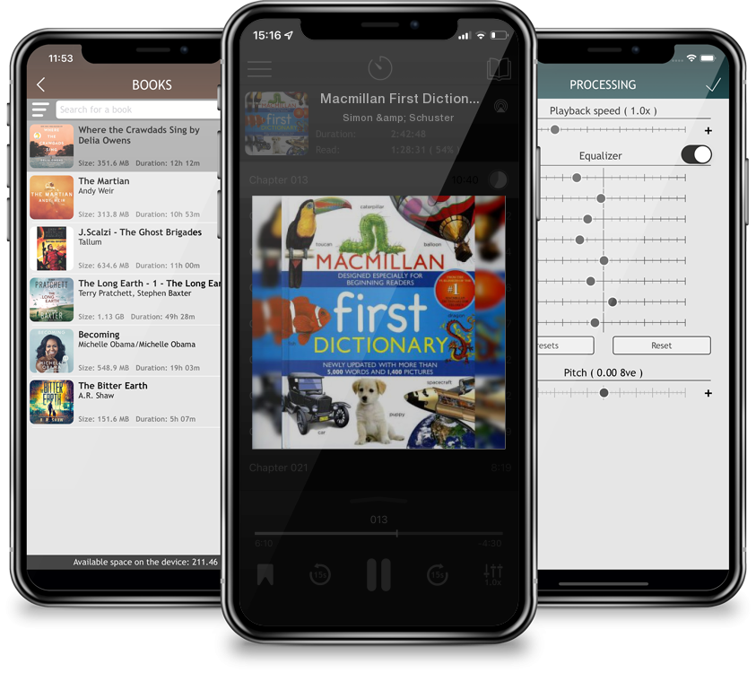 Audiobook Macmillan First Dictionary by Simon & Schuster