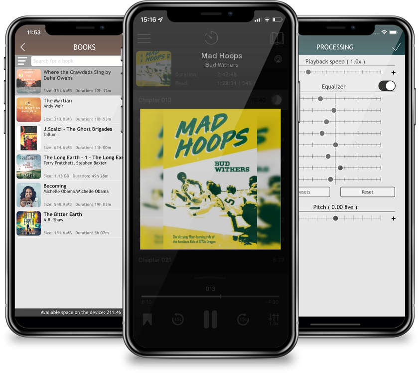 Audiobook Mad Hoops by Bud Withers