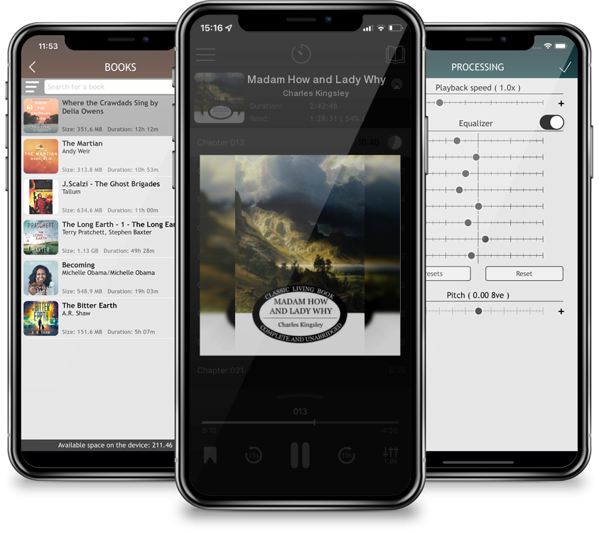 Audiobook Madam How and Lady Why by Charles Kingsley