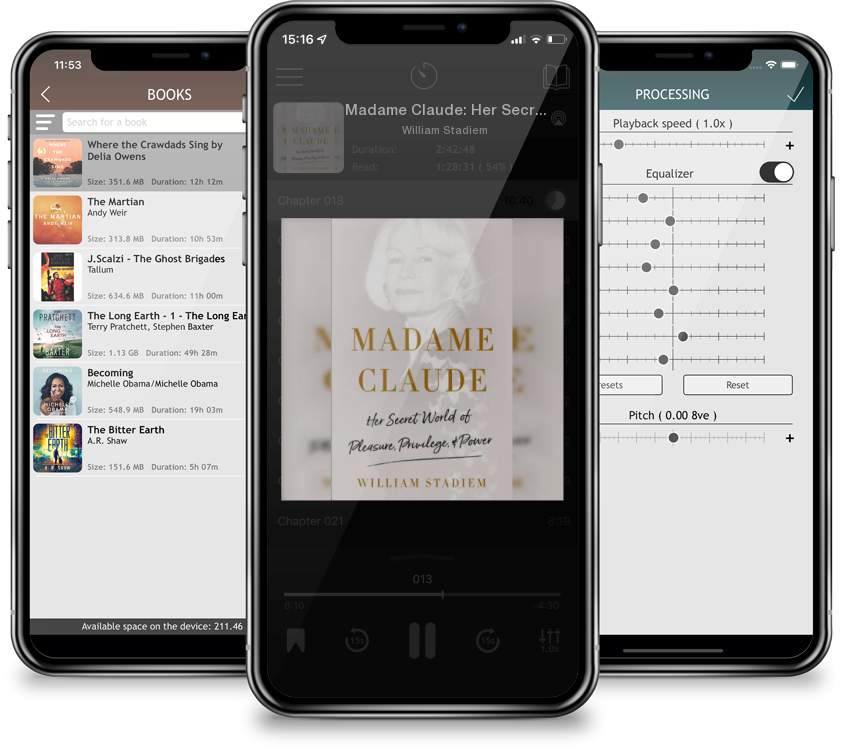 Audiobook Madame Claude: Her Secret World of Pleasure, Privilege, and Power by William Stadiem