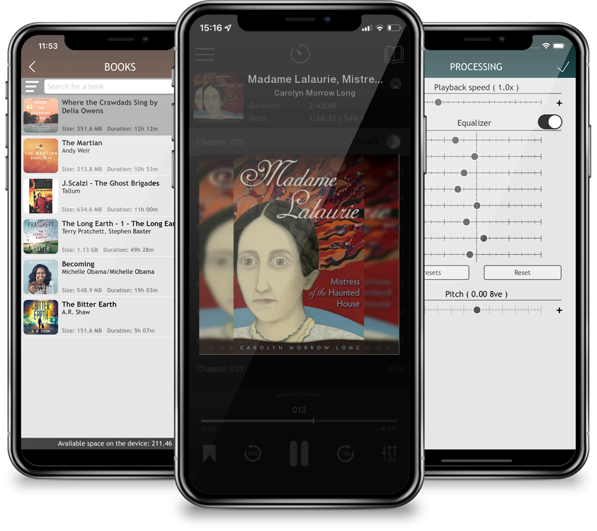 Audiobook Madame Lalaurie, Mistress of the Haunted House by Carolyn Morrow Long