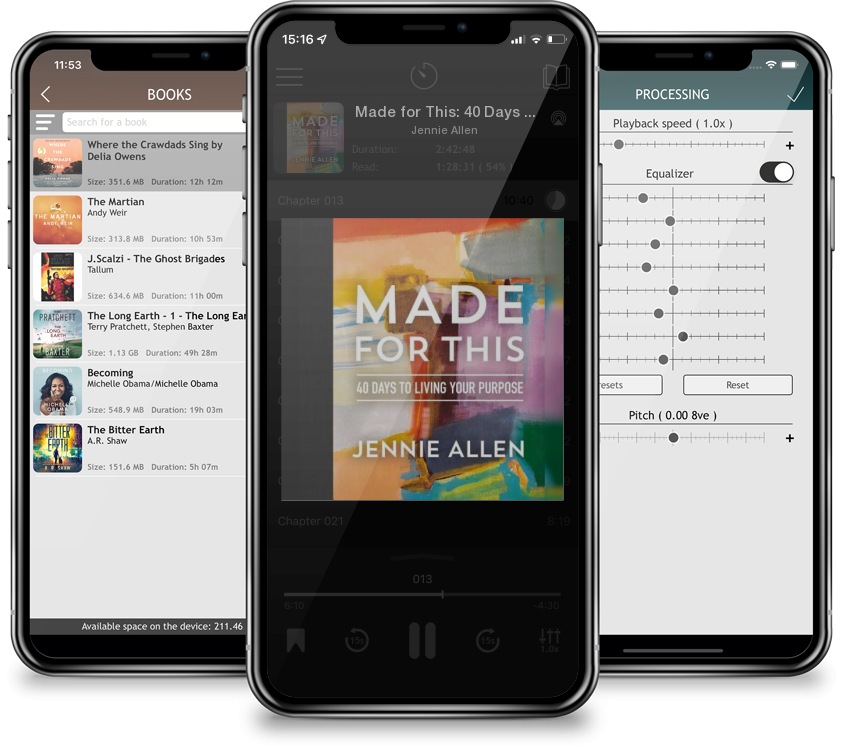 Audiobook Made for This: 40 Days to Living Your Purpose by Jennie Allen