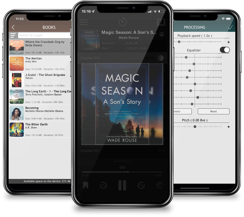 Audiobook Magic Season: A Son\'s Story by Wade Rouse