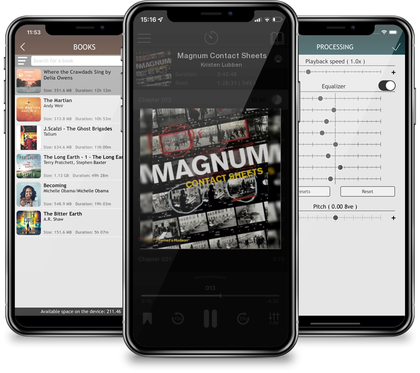 Audiobook Magnum Contact Sheets by Kristen Lubben