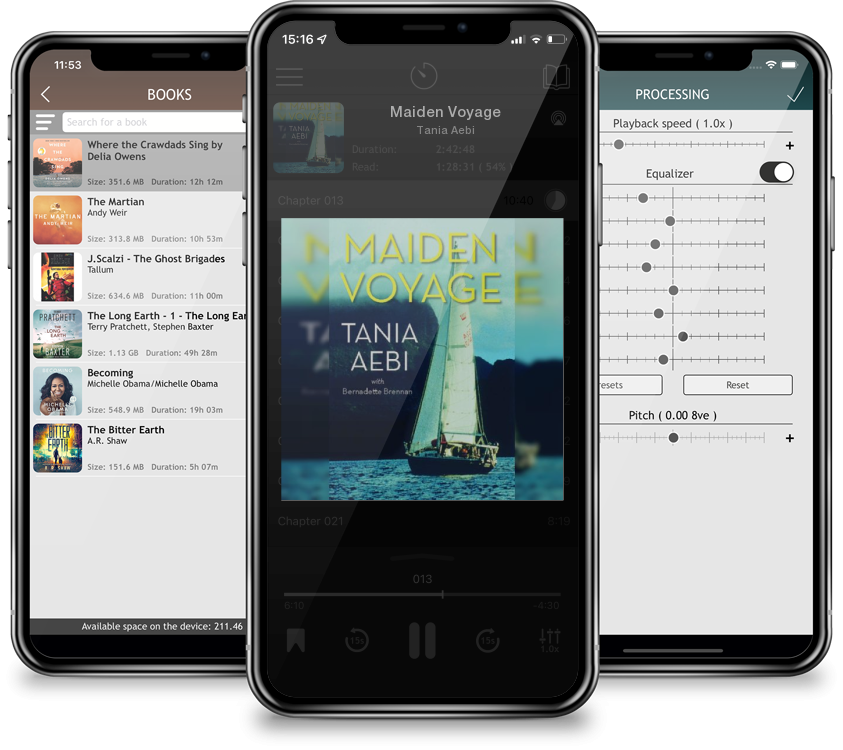 Audiobook Maiden Voyage by Tania Aebi