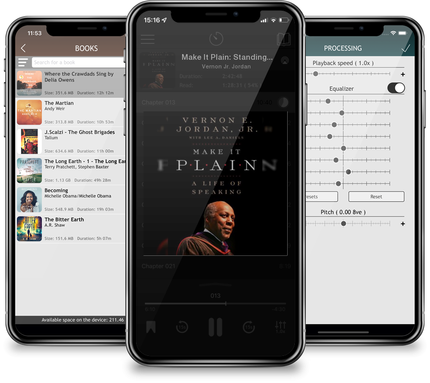 Audiobook Make It Plain: Standing Up and Speaking Out by Vernon Jr. Jordan