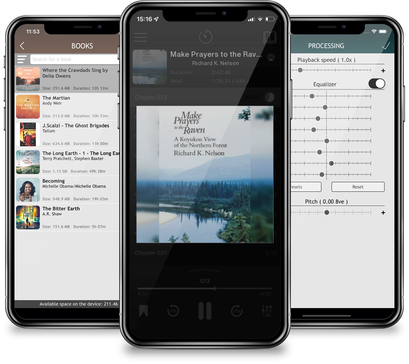 Audiobook Make Prayers to the Raven: A Koyukon View of the Northern Forest by Richard K. Nelson