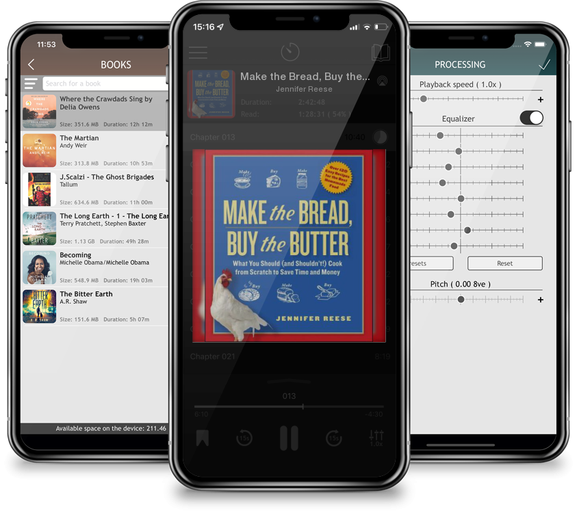 Audiobook Make the Bread, Buy the Butter: What You Should (and Shouldn\'t) Cook from Scratch to Save Time and Money by Jennifer Reese