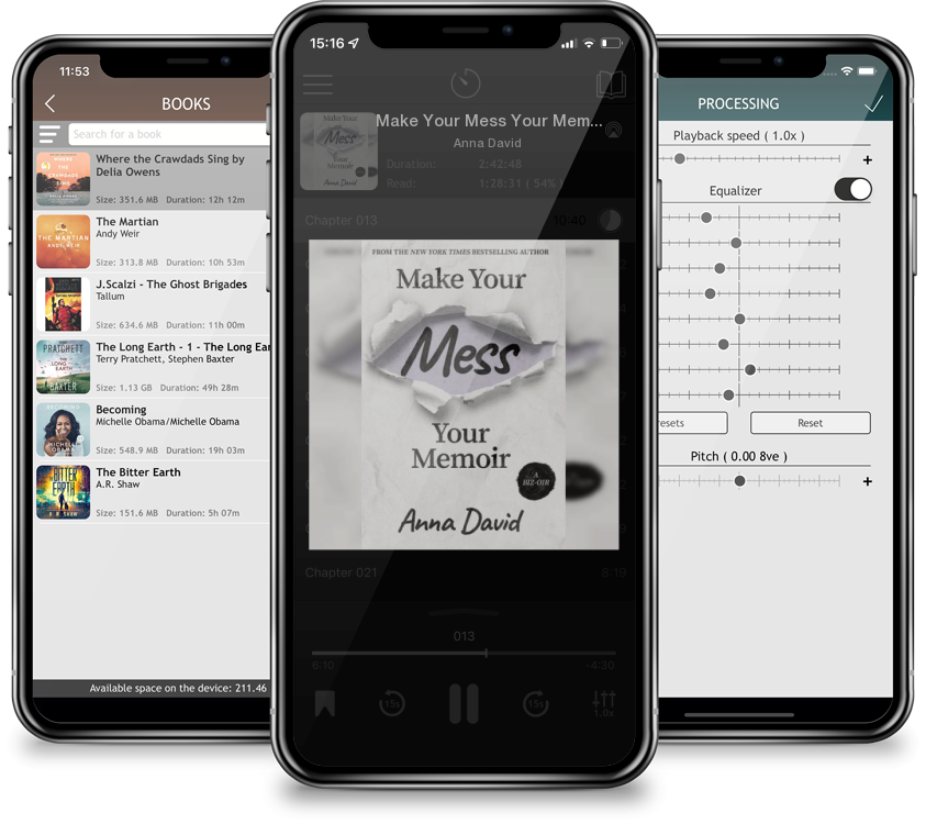 Audiobook Make Your Mess Your Memoir by Anna David