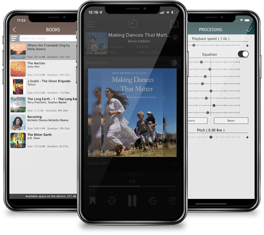 Audiobook Making Dances That Matter: Resources for Community Creativity by Anna Halprin