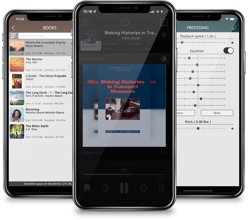 Audiobook Making Histories in Transport Museums by Colin Divall