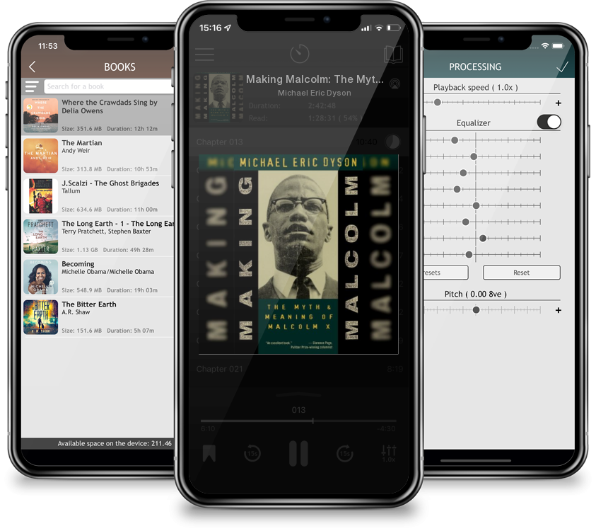 Audiobook Making Malcolm: The Myth and Meaning of Malcolm X by Michael Eric Dyson
