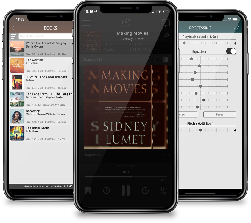 Audiobook Making Movies by Sidney Lumet
